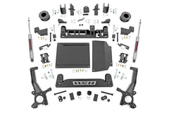 Rough Country 4 in Suspension Lift Kit - 70430 - Black Patch Performance - ROUG70430