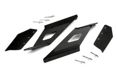 Rough Country LED Light Bar Windshield Mounting Brackets - 70514 - Black Patch Performance - ROUG70514