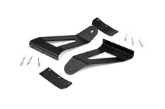 Rough Country LED Light Bar Windshield Mounting Brackets - 70517 - Black Patch Performance - ROUG70517