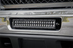 Rough Country LED Light Bar Bumper Mounting Brackets - 70522 - Black Patch Performance - ROUG70522