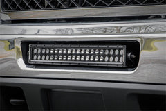 Rough Country LED Light Bar Bumper Mounting Brackets - 70522 - Black Patch Performance - ROUG70522