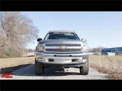 Rough Country LED Light Bar Bumper Mounting Brackets - 70523 - Black Patch Performance - ROUG70523
