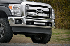 Rough Country LED Light Bar Bumper Mounting Brackets - 70524 - Black Patch Performance - ROUG70524