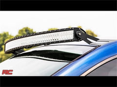 Rough Country LED Light Bar Windshield Mounting Brackets - 70538 - Black Patch Performance - ROUG70538