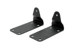 Rough Country LED Light Bar Bumper Mounting Brackets - 70569 - Black Patch Performance - ROUG70569