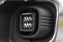 Rough Country Black Series LED Fog Light Kit - 70622 - Black Patch Performance - ROUG70622