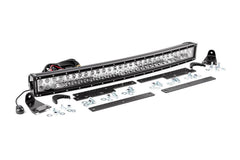 Rough Country Cree Chrome Series LED Light Bar - 70624 - Black Patch Performance - ROUG70624