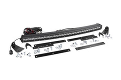 Rough Country Cree Chrome Series LED Light Bar - 70625 - Black Patch Performance - ROUG70625