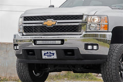 Rough Country Black Series LED Fog Light Kit - 70628 - Black Patch Performance - ROUG70628