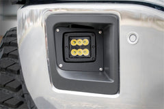 Rough Country Black Series LED Fog Light Kit - 70689 - Black Patch Performance - ROUG70689
