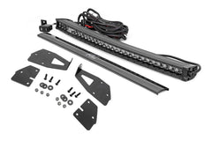 Rough Country LED Hidden Grille Kit - 70701BLDRL - Black Patch Performance - ROUG70701BLDRL