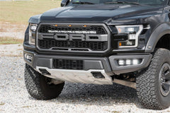 Rough Country LED Hidden Grille Kit - 70702 - Black Patch Performance - ROUG70702