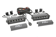 Rough Country Cree Black Series LED Light Bar - 70706BL - Black Patch Performance - ROUG70706BL