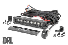 Rough Country LED Light Bar - 70718BLDRL - Black Patch Performance - ROUG70718BLDRL