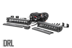 Rough Country LED Light Bar - 70728BLDRL - Black Patch Performance - ROUG70728BLDRL