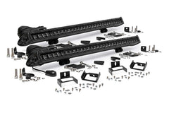 Rough Country LED Grille Kit - 70771 - Black Patch Performance - ROUG70771