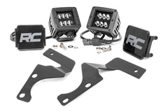 Rough Country Windshield Ditch Kit - 70796 - Black Patch Performance - ROUG70796