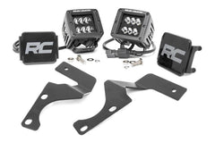 Rough Country Windshield Ditch Kit - 70799 - Black Patch Performance - ROUG70799