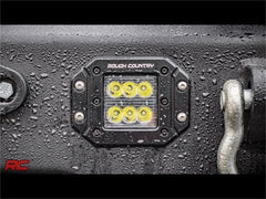 Rough Country Cree Black Series LED Light - 70803BL - Black Patch Performance - ROUG70803BL