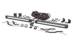 Rough Country LED Grille Kit - 70809 - Black Patch Performance - ROUG70809