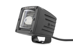 Rough Country Black Series LED Fog Light Kit - 70907A - Black Patch Performance - ROUG70907A