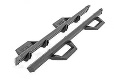 Rough Country SRX2 Side Steps - 71000A - Black Patch Performance - ROUG71000A