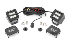 Rough Country LED Light - 71046 - Black Patch Performance - ROUG71046