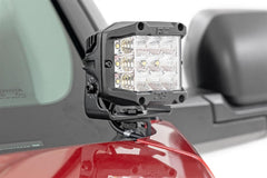 Rough Country LED Light - 71071 - Black Patch Performance - ROUG71071