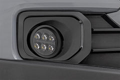 Rough Country LED Fog Light Kit - 71095 - Black Patch Performance - ROUG71095