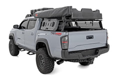 Rough Country SR2 Side Steps - 71096 - Black Patch Performance - ROUG71096