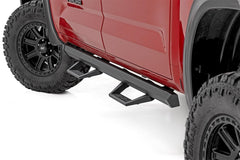 Rough Country SRL2 Side Steps - 71097 - Black Patch Performance - ROUG71097