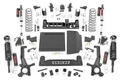 Rough Country 6 in Lift Kit - Suspension w/Shock - 71250 - Black Patch Performance - ROUG71250