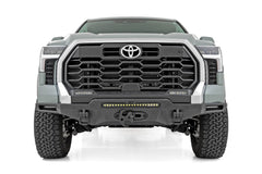 Rough Country Front Winch Bumper - 72005 - Black Patch Performance - ROUG72005
