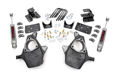 Rough Country Spindle Lowering Kit - 721.20 - Black Patch Performance - ROUG721.20