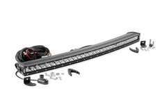 Rough Country Cree Chrome Series LED Light Bar - 72730 - Black Patch Performance - ROUG72730
