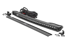 Rough Country LED Light Bar - 72730BLDRL - Black Patch Performance - ROUG72730BLDRL