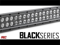 Rough Country Cree Black Series LED Light Bar - 72930BL - Black Patch Performance - ROUG72930BL
