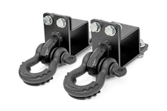 Rough Country Lift Shackles - 73117 - Black Patch Performance - ROUG73117