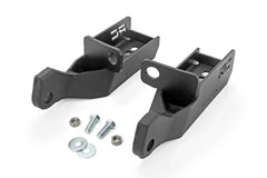 Rough Country Lift Shackles - 73126 - Black Patch Performance - ROUG73126