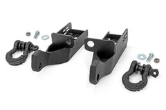 Rough Country Lift Shackles - 73126 - Black Patch Performance - ROUG73126