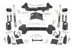 Rough Country 6 in Suspension Lift Kit w/Shocks - 74130 - Black Patch Performance - ROUG74130