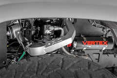 Rough Country 3.5 in Suspension Lift Kit w/Shocks - 74252RED - Black Patch Performance - ROUG74252RED