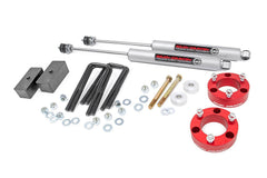 Rough Country 3 in Suspension Lift Kit - 74530RED - Black Patch Performance - ROUG74530RED