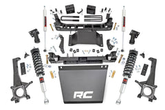 Rough Country 6 in Suspension Lift Kit w/Shocks - 74740 - Black Patch Performance - ROUG74740