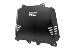 Rough Country Catalytic Converter Shield - 75007 - Black Patch Performance - ROUG75007
