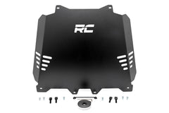 Rough Country Catalytic Converter Shield - 75007 - Black Patch Performance - ROUG75007