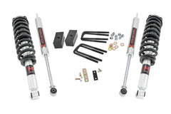 Rough Country 2.5 in Suspension Lift Kit w/Shocks - 75040 - Black Patch Performance - ROUG75040