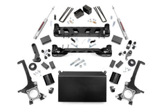 Rough Country 6 in Suspension Lift Kit w/Shocks - 75230 - Black Patch Performance - ROUG75230