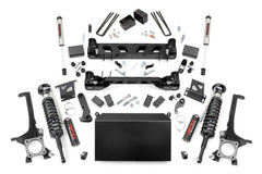 Rough Country 6 in Suspension Lift Kit w/Shocks - 75257 - Black Patch Performance - ROUG75257