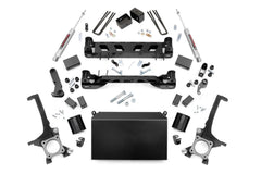 Rough Country 4.5 in Suspension Lift Kit w/Shocks - 75330 - Black Patch Performance - ROUG75330